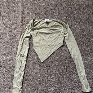 Princess Polly US 2 Sage Koslo Bolero Top